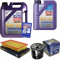 Inspektionskit Filter Liqui Moly ÖL 6L 5W-40 FüR Nissan X-Trail T30 2.0 2.5 4X4