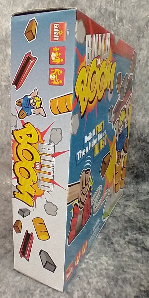 Goliath Build or Boom Game 2 Players Ages 4 + Fun Building Construction Set NEW - Image 2 of 4
