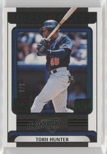 2024 Panini Three and Two Draft Class Emerald 5/5 Torii Hunter #16 12l4