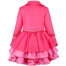 Kids Girl Descendants 5 Princess Pink Dress Cosplay Costume Book Week Halloween — image 11