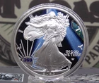 2023 American 1oz .999 Silver 9/11 **NEVER FORGET** Colorized Bullion #369 ECC&C