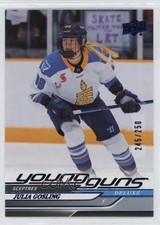 2024-25 Upper Deck PWHL Julia Gosling #63 Young Guns Deluxe 245/250 Rookie