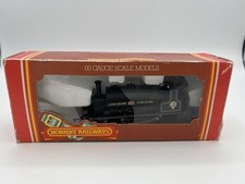 Hornby 00 Gauge L & Y  Pug Steam Saddle Tank Loco No. 627 L&Y Black With Box