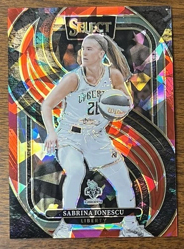 Sabrina Ionescu 2025 Panini Prizm Sabrina Ionescu Red