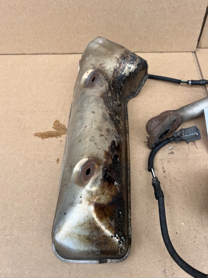 Juego de cabezales de escape A/T ACURA LEGEND 1991-1995 DAÑOS OEM con escudos Foto 2 de 4