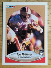 1990 Fleer #12 Tom Rathman
