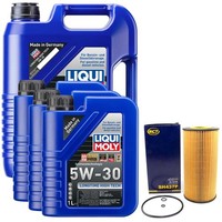MotoröL Set High Tech 5W-30 Liqui Moly 8 Liter + ÖLfilter FüR Mercedes G-Klasse