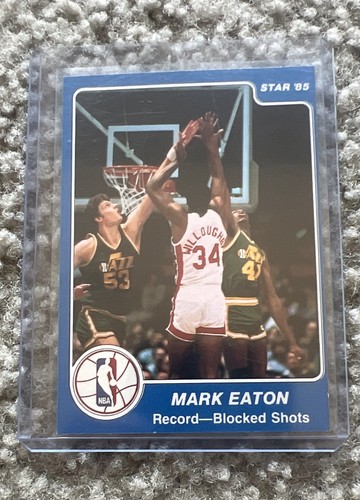 Mark Eaton #286 1984 Star card
