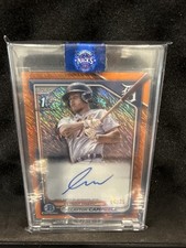 2024 Bowman Chrome Prospect Autographs Clayton Campbell #CPA-CCA (AU, RC) /25