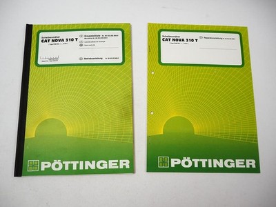 Pöttinger CAT Nova 310 T PSM353 Mäher Betriebsanleitung ETL Reparaturanleitung