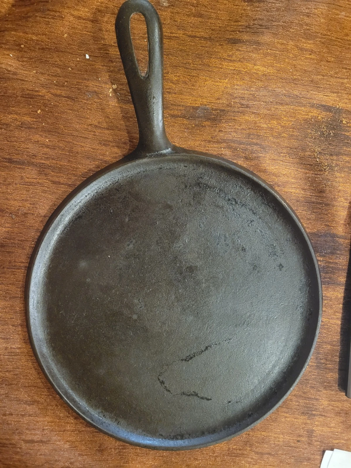Unmarked #8 cast iron griddle