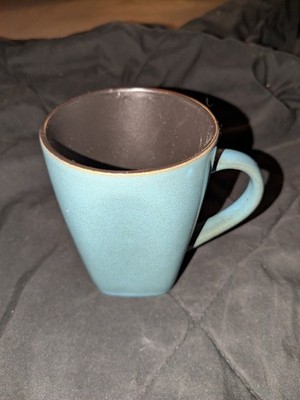 Gibson Elite Kiesling - Square Coffee Mug Cup - Turquoise  New Replacement 