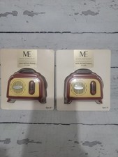 Modern Expressions Mini Retro Radio FM Hi-Fi Sound Auto Scan Small Radio