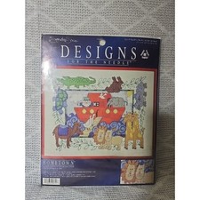 Designs For The Needle Counted Cross Stitch Kit Noah's Ark 11x14