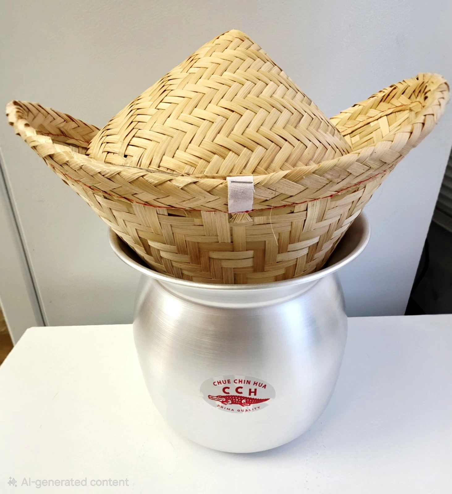 3 Piece Handmade Bamboo Sticky Rice Steamer with Aluminum Pot
Opens in a new window or tab