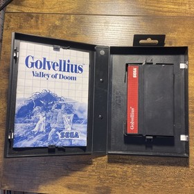 Golvellius: Valley of Doom Sega Master System CIB Complete Game - Vintage SEGA