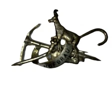 Vintage Oktoberfest Hofbrau Pin Goat Pick Axe