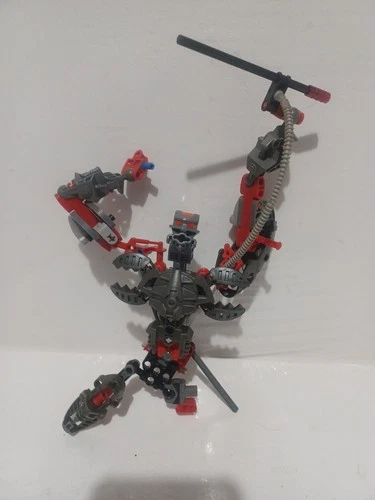 Vintage Y2K 2007 Lego Bionicle Set 8924 Maxilos Robot Incomplete Retired