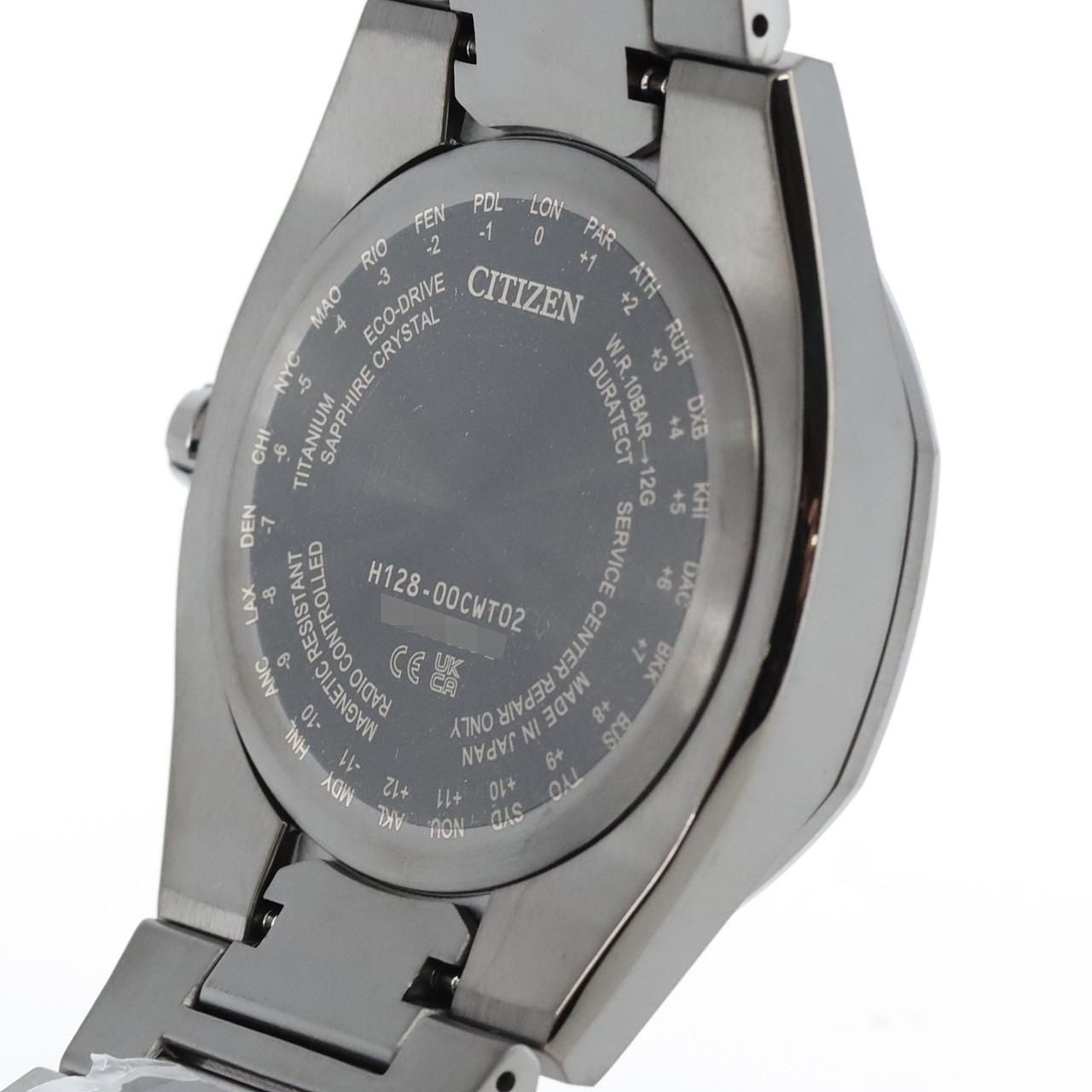 Citizen ATESSA H128-00CWT02/CB3045-61E Titanium Solar Quartz image 6