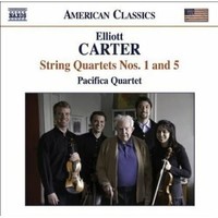 Audio Cd - Elliott Carter - Quartetto Per Archi N.1, N.5 - Naxos -D- Neu