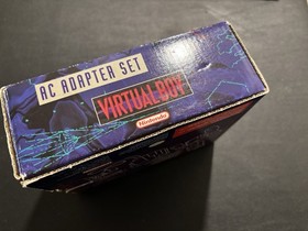 Nintendo Virtual Boy AC Power Adapter Set with Box Tested & Works OEM Authentic
