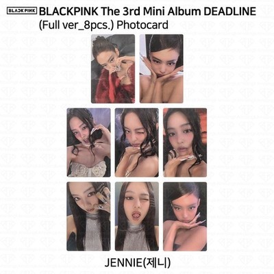 BLACKPINK The 3rd Mini Album Deadline Official Photocard Black