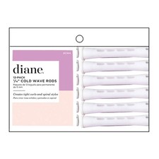 Diane Cold Wave Perm Rods, 12 Pack-Choose Yours