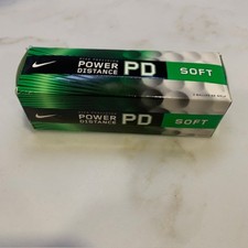 Nike Precision Power Distance Soft 3 Pack Golf Balls White; New/Open Box