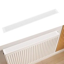 Scratch Resistant Radiator Dust Cover with Magnetic Attachment White Design