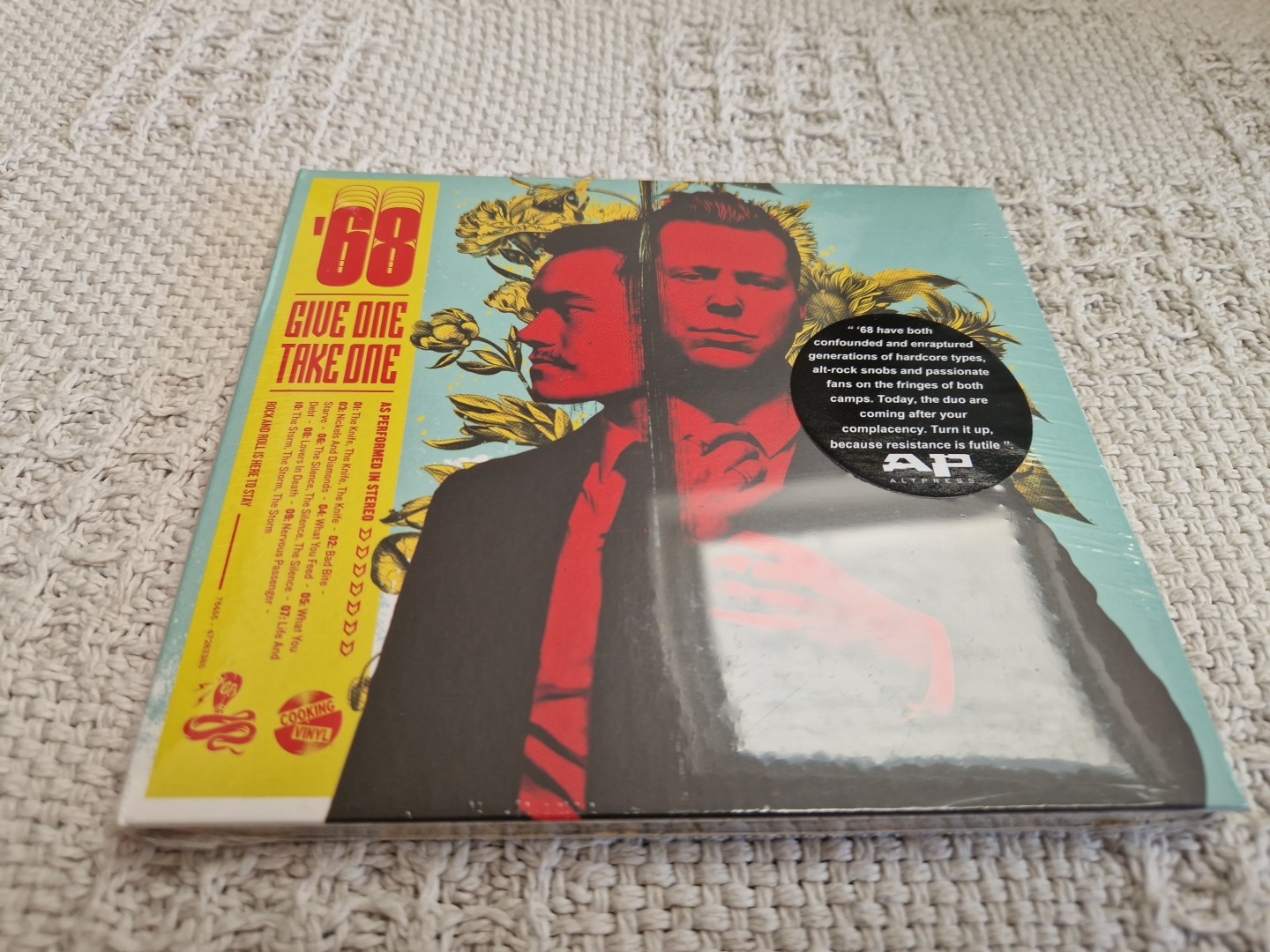 '68 - Give One Take One (CD) Album Digipak