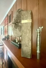 Vintage World War II Dobbie McInnes Ships Depthometer With Original Wooden Case