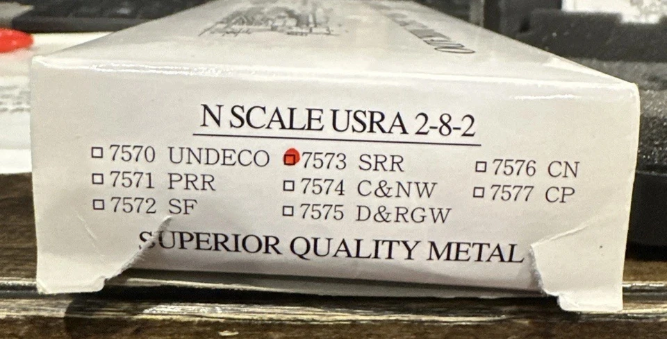 Model Power 7593SP Southern Pacific USRA 2-8-2 Mikado Locomotive / N Scale . New - Image 2 of 4