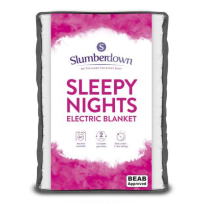 slumberdown electric blanket double