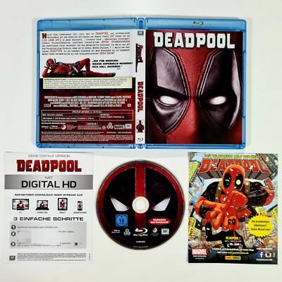 Marvel Blu-ray DEADPOOL dt. Superheld/Action/Humor/Ryan Reynolds/Wade/Comic