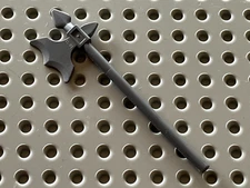 LEGO Castle Minifig DkStone Polearm Halberd 6123 / Set 10176 8823 9474 7097 9471