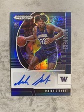 Isaiah Stewart | 2020-21 Panini Prizm Draft Picks | Blue Prospect Auto /149