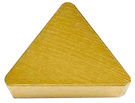 TPG324 Carbide Turning Insert, Grade TiN/C6, Positive Rake, Ground, 10 ...