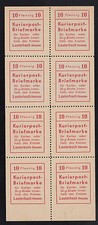 Lauterbach, Nr. 1 Kleinbogen, postfrisch
