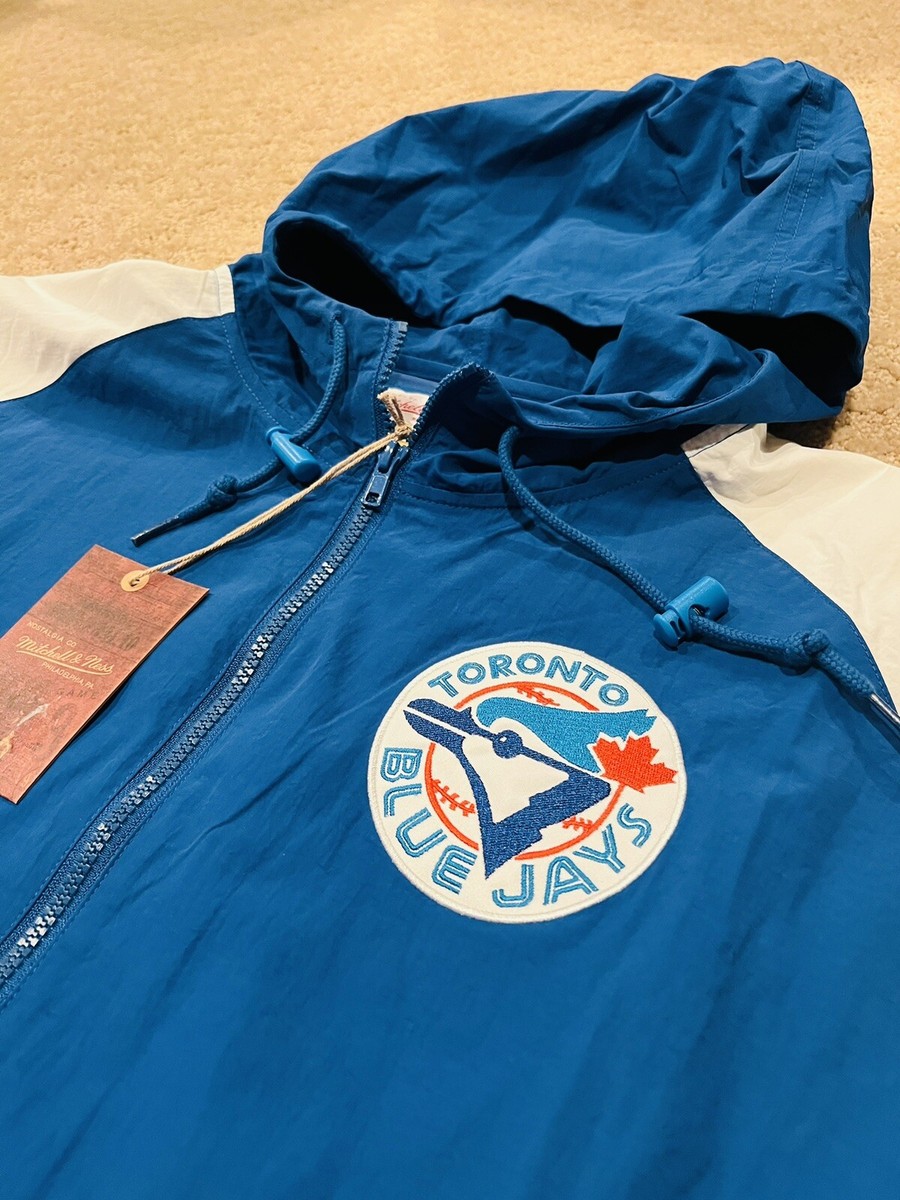 Toronto Blue Jays Poncho Jacket XL Cooperstown Collection Mitchell
