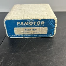 PAMOTOR SYSTEM PAPST FAN/ BLOWER MODEL 4800 X  105/125 VAC  50/60Hz  10W (9D1)