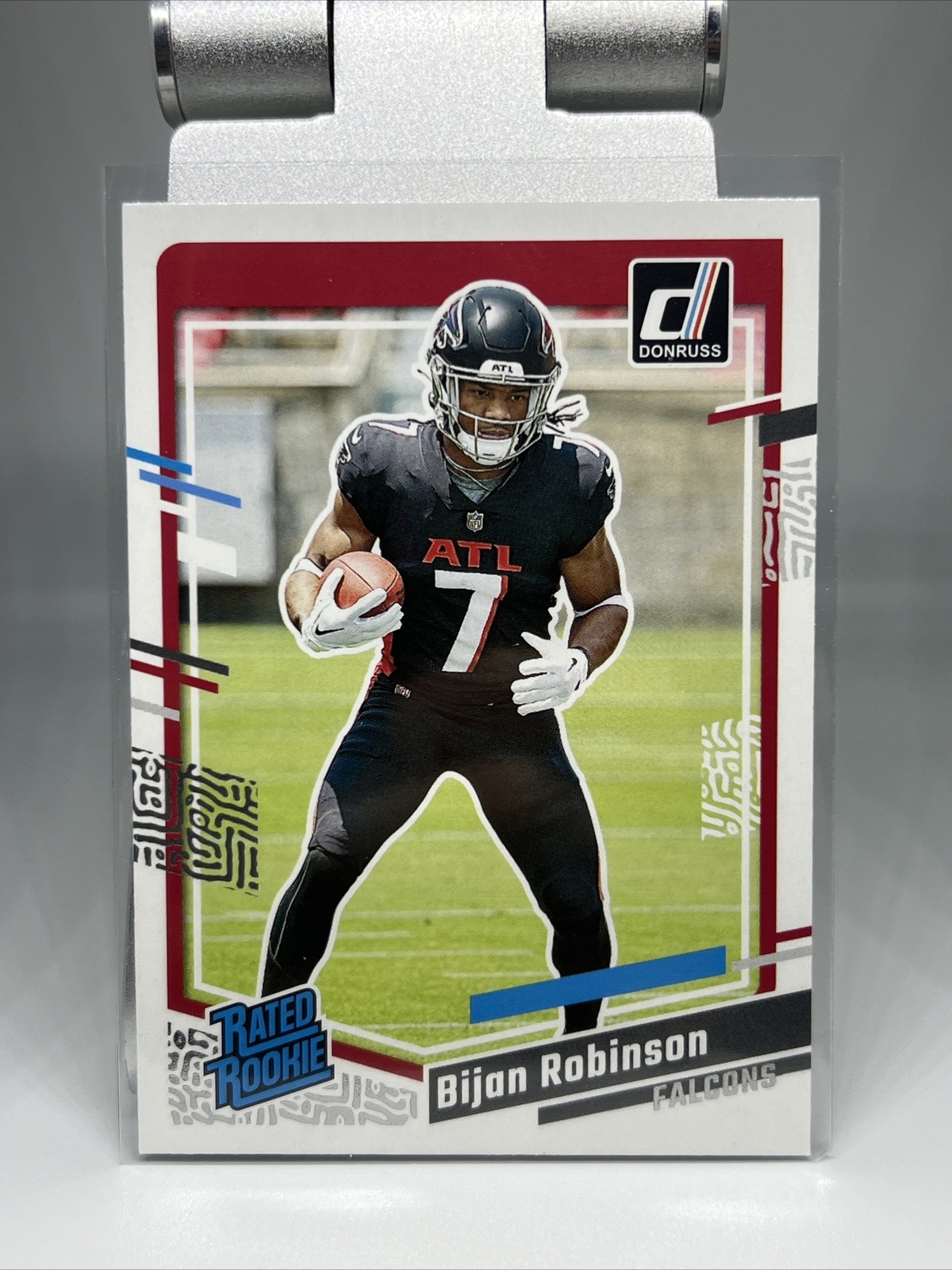2023 Donruss Rated Rookie Bijan Robinson  RC Atlanta Falcons #305 🔥📈