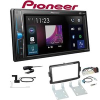 Pioneer Multimedia Autoradio Bluetooth Dab+ FüR Dacia Dokker Piano Black
