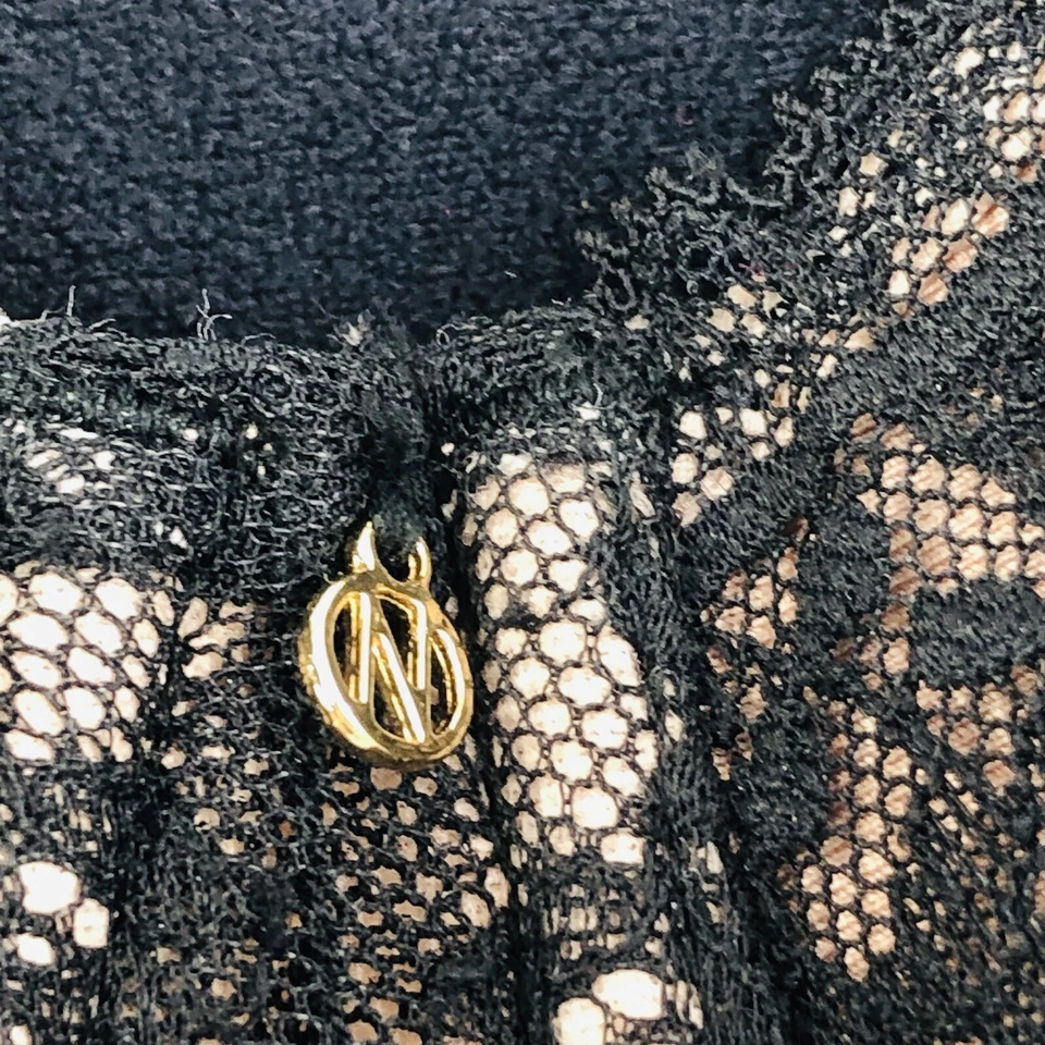 NANCY GANZ Jasmine Contour Lace Bra 10F Spacer Cup Black BNWT RRP$74.95 - image 4 of 4