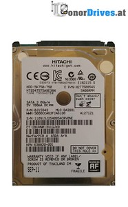 Hitachi  HTS547575A9E384- 0J15343- 750 GB - SATA - 220 0A90269 01 Rev.*