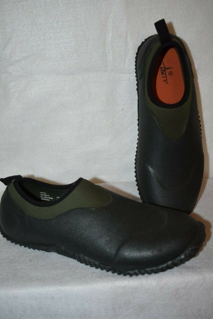slip on rubber shoes mens