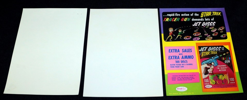 Ray Line Toys 1960s Toy Fair Dealer Catalog Product Sheets Star Trek | eBay