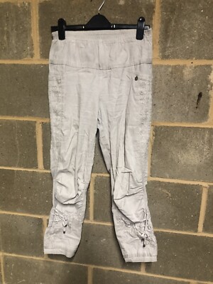 TREDY Women's Stretchy Pants EU 38 UK 12 / 10 US 8 Soft Grey