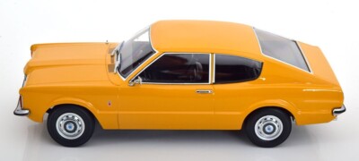 KK-Scale 1:18 Ford Taunus L Limousine Ano De Construção 1971 Amarelo Preto Kkdc180973