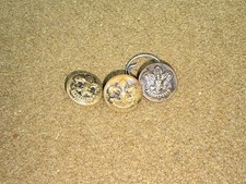 Antique Boy Scout Uniform Buttons Set of 3