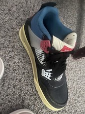 Size 8.5 - Jordan 4 Retro x Union LA Mid Off Noir